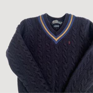 Vintage 90s Polo by Ralph Lauren 100% wool sweater
